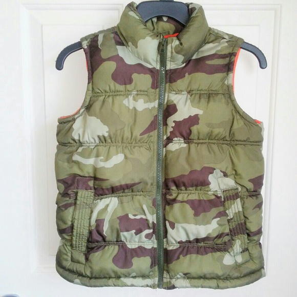 Old Navy Other - Old Navy Boys Camouflage Winter Vest